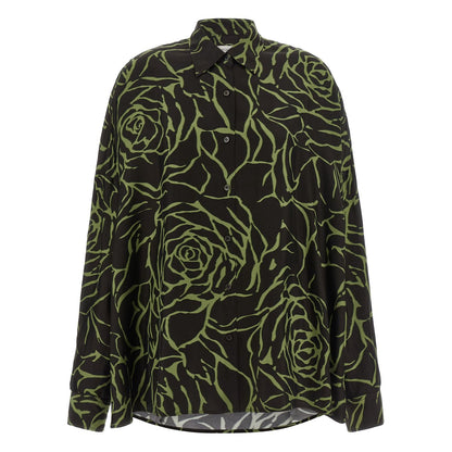 Dries Van Noten Black Viscose Blouse