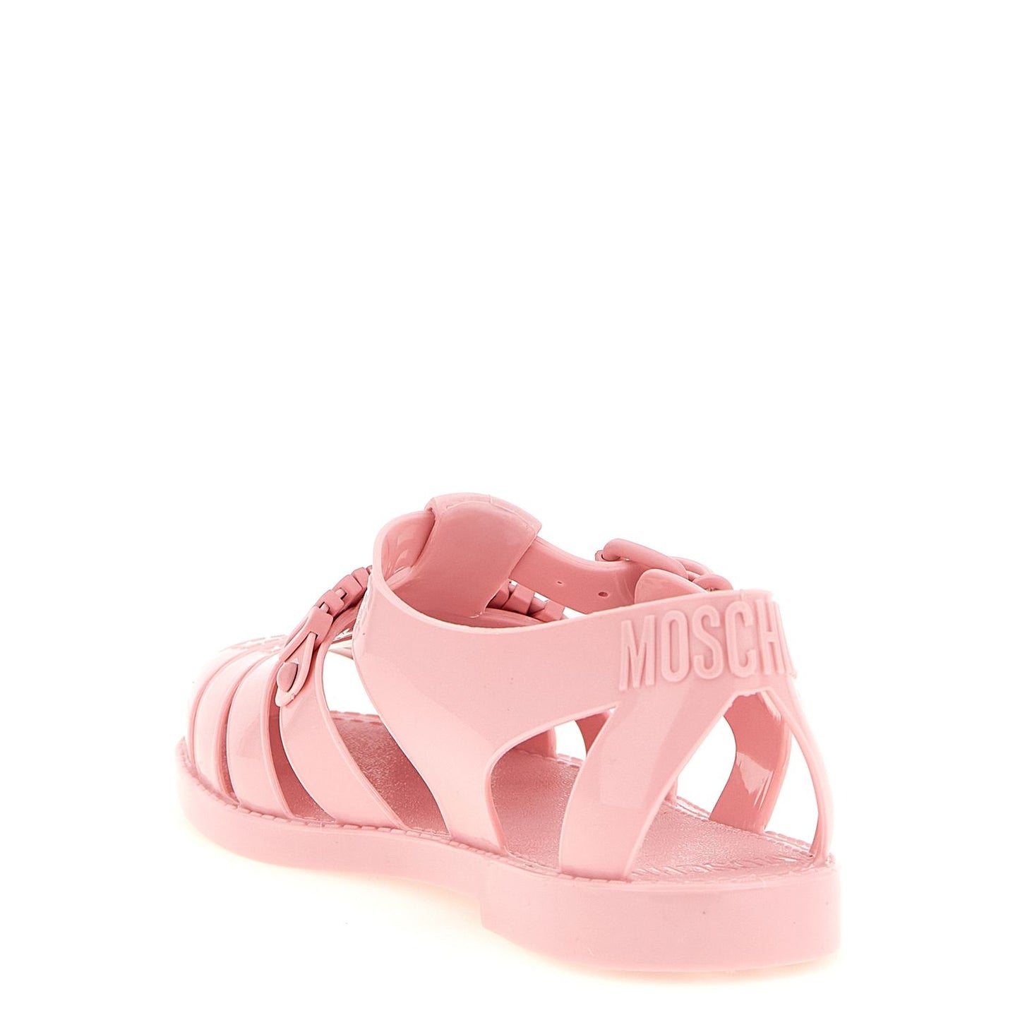 Moschino Multicolor Pvc Flat Sandals