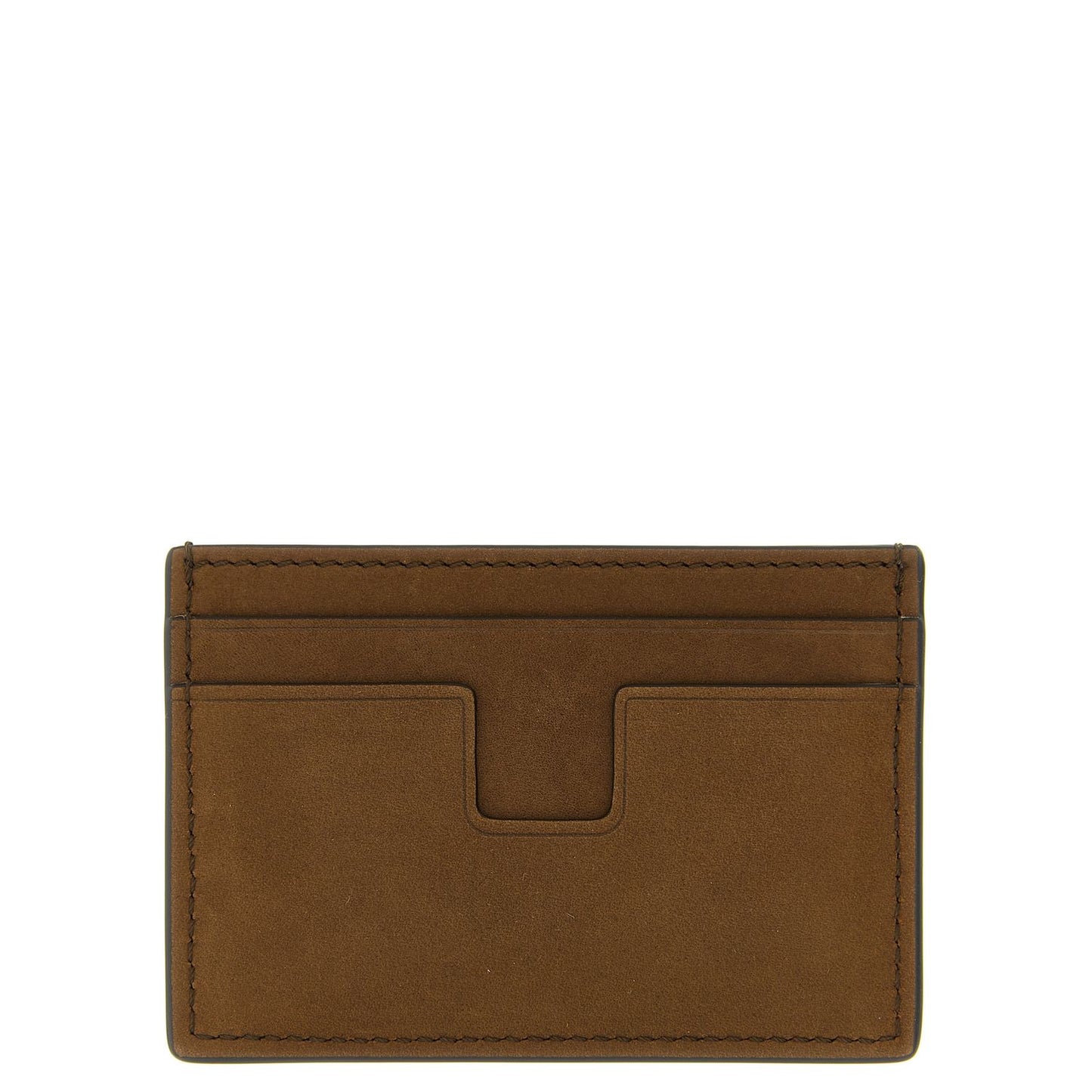 Tom Ford Brown Calfskin Cardholder