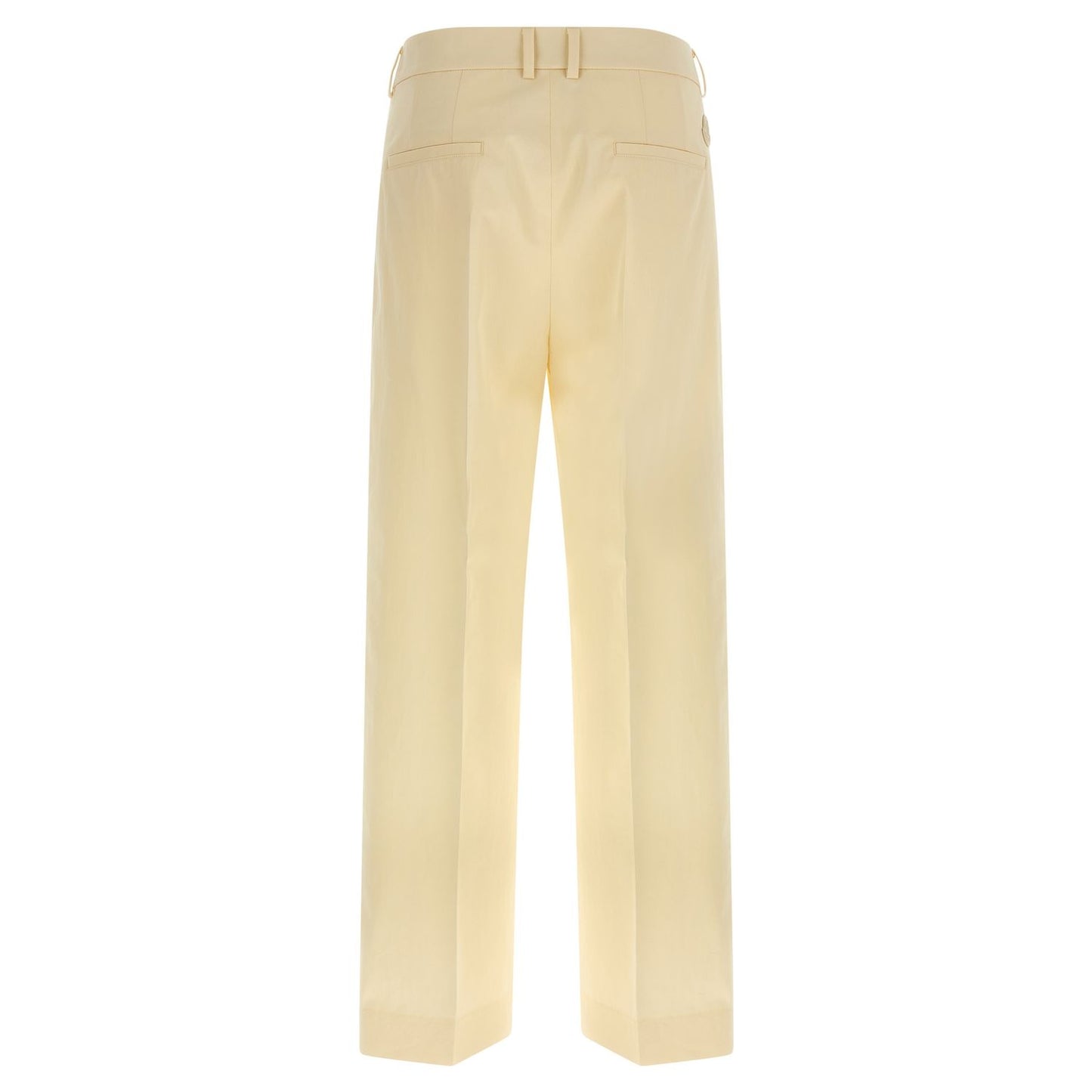 Moncler Beige Cotton Dress Pants