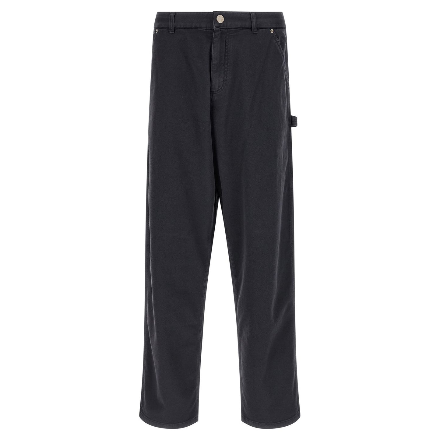 Moncler Blue Cotton Cargo Pants