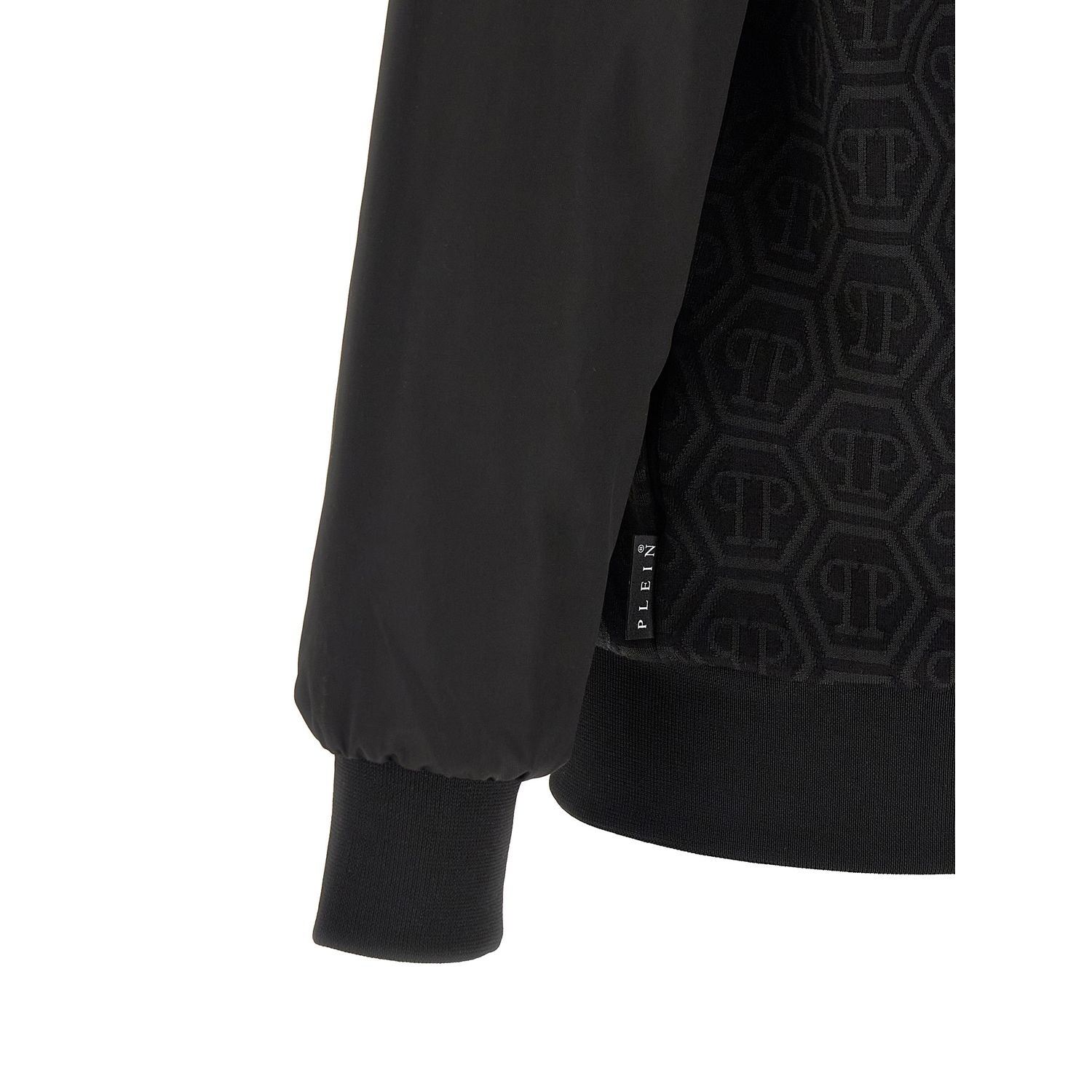 Philipp Plein Black Cotton Sweatshirt