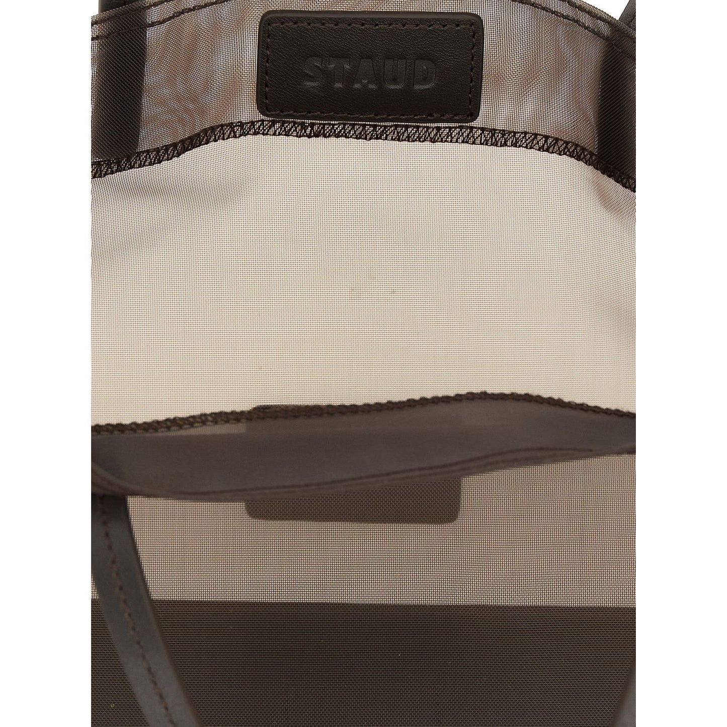 Staud Brown Polyamide Tote Bag