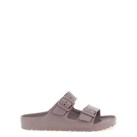 Birkenstock Purple Synthetic Flat Sandals