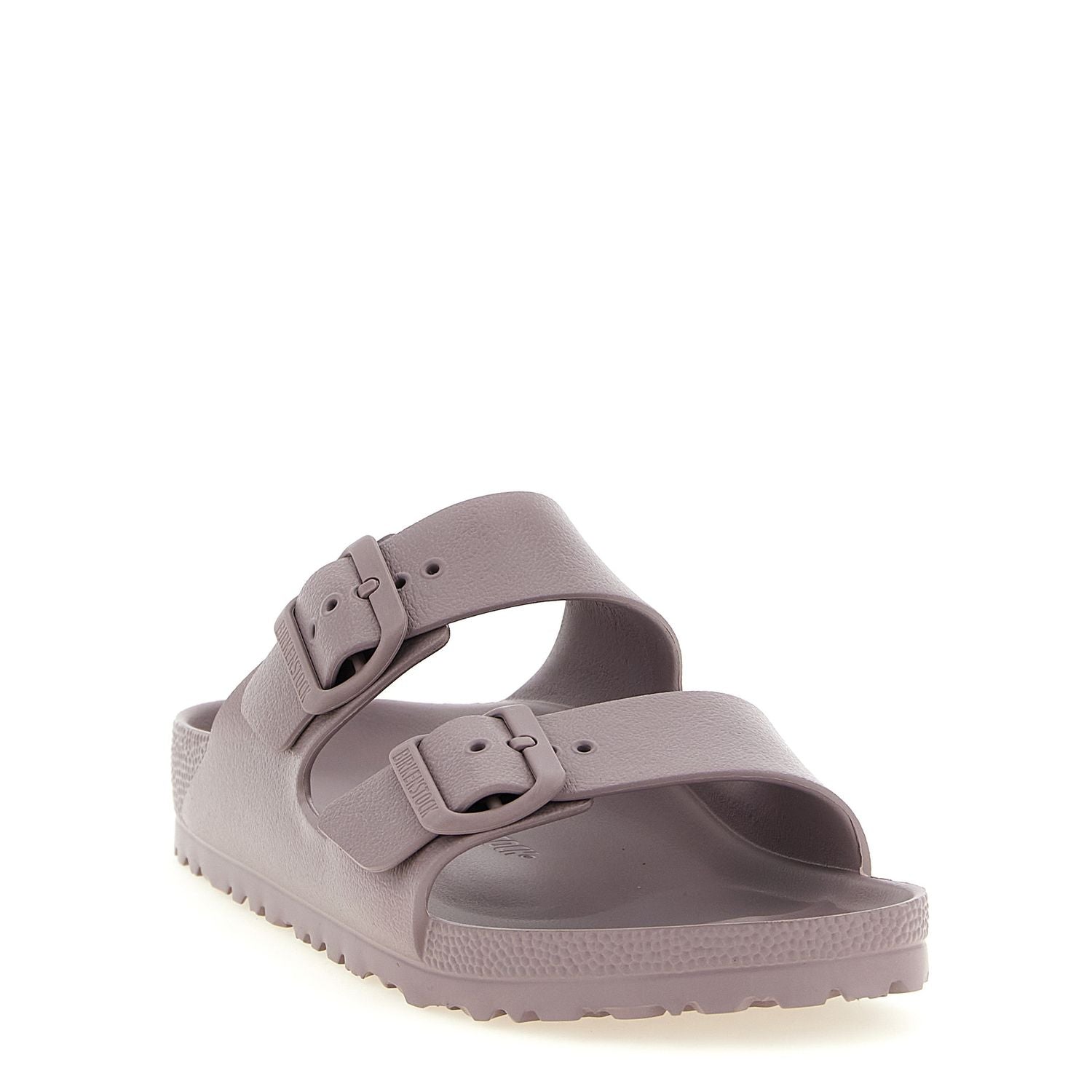 Birkenstock Purple Synthetic Flat Sandals