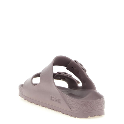 Birkenstock Purple Synthetic Flat Sandals