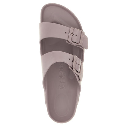 Birkenstock Purple Synthetic Flat Sandals