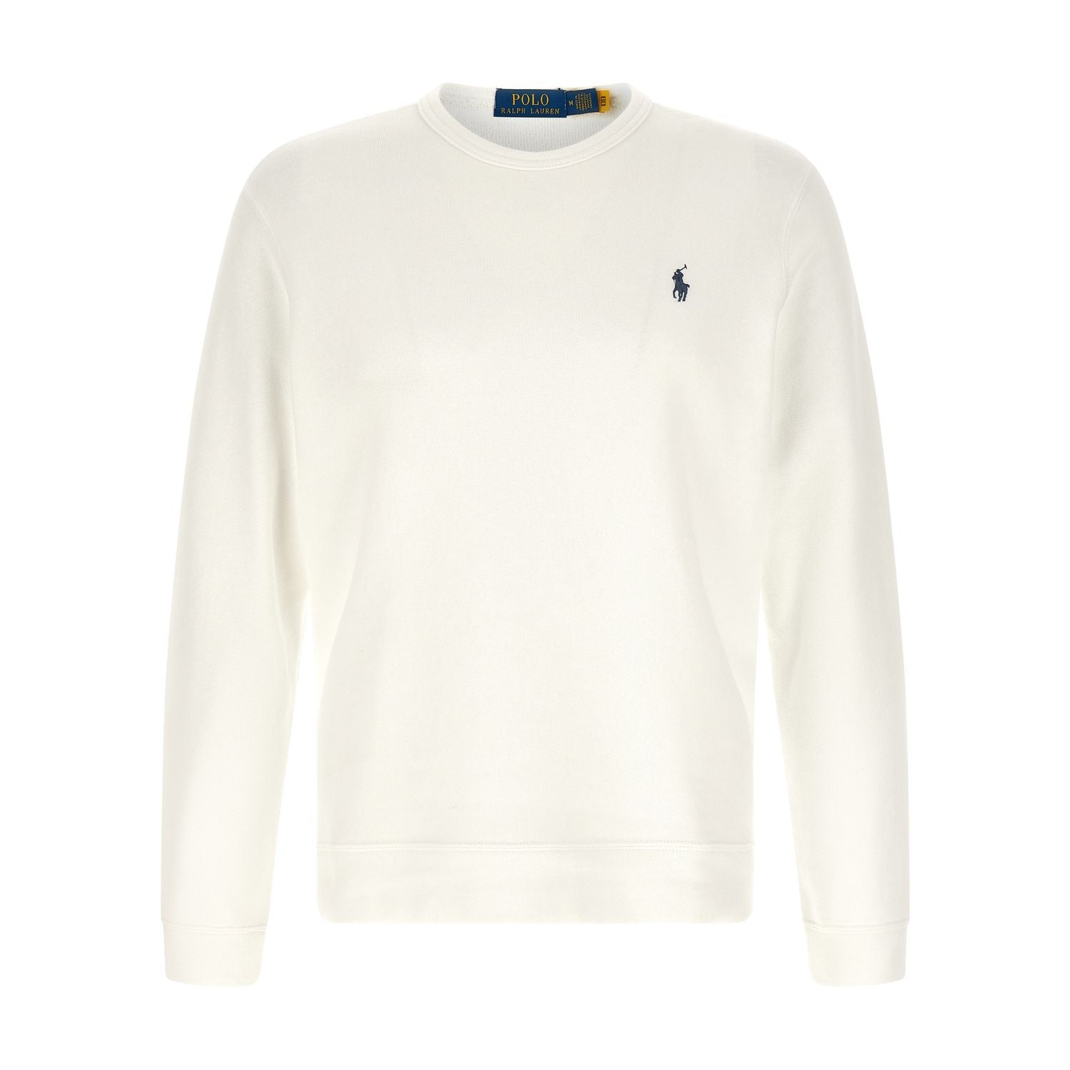 Polo Ralph Lauren White Cotton Sweatshirt