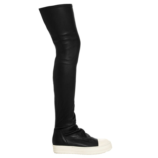 Rick Owens Bicolor Cotton Over The Knee