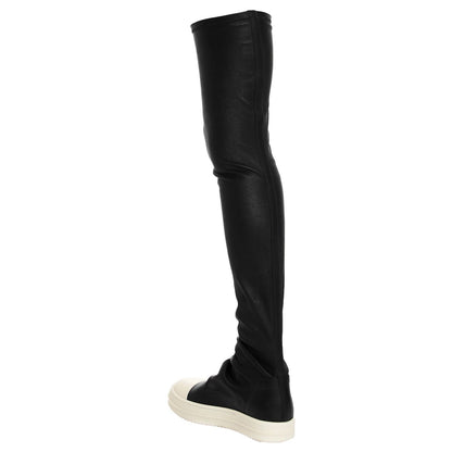 Rick Owens Bicolor Cotton Over The Knee