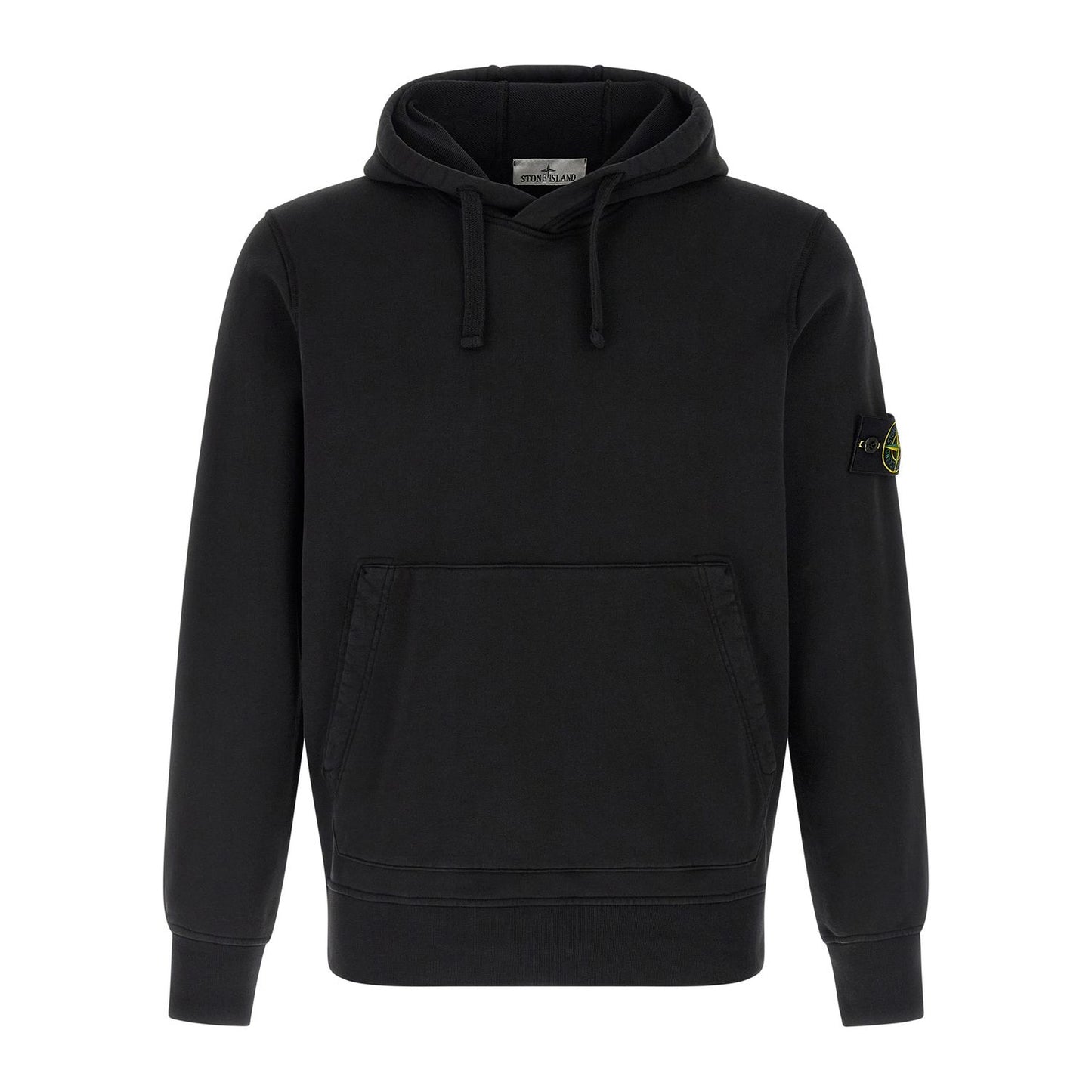 Stone Island Black Cotton Sweatshirt