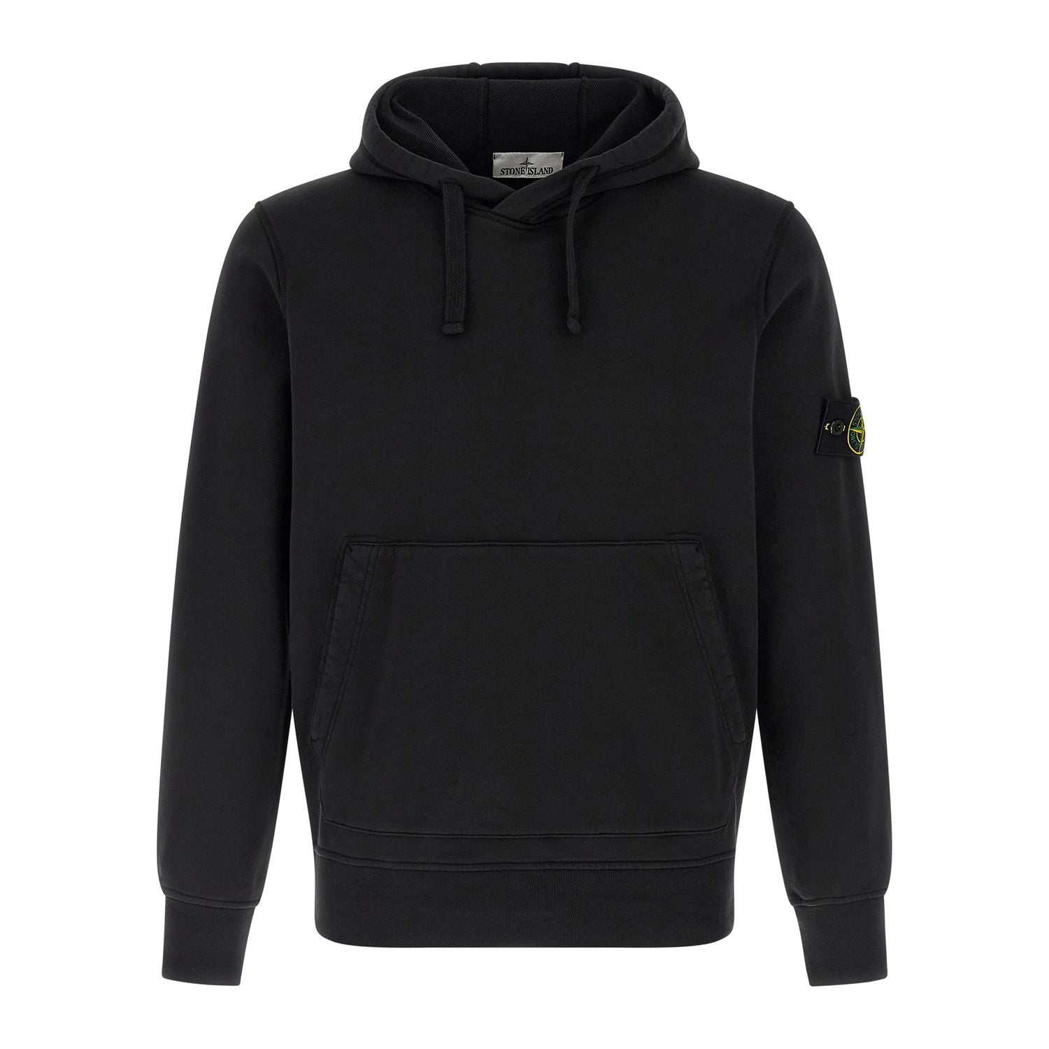 Stone Island Black Cotton Sweatshirt