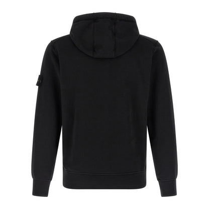 Stone Island Black Cotton Sweatshirt