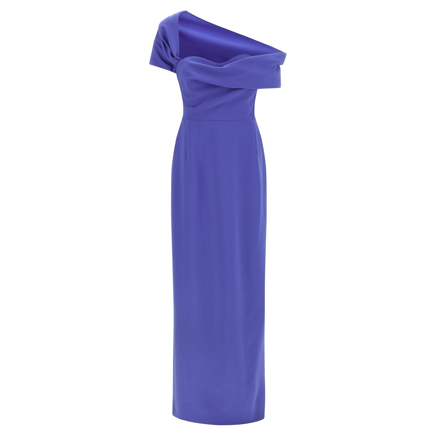 Carolina Herrera Blue Polyester Long Dress
