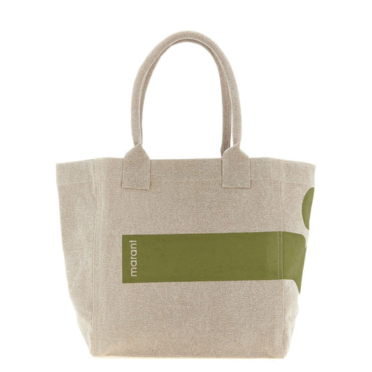 Isabel Marant Bicolor Cotton Tote Bag