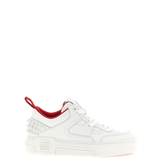 Christian Louboutin White Calfskin Athletic Sneakers