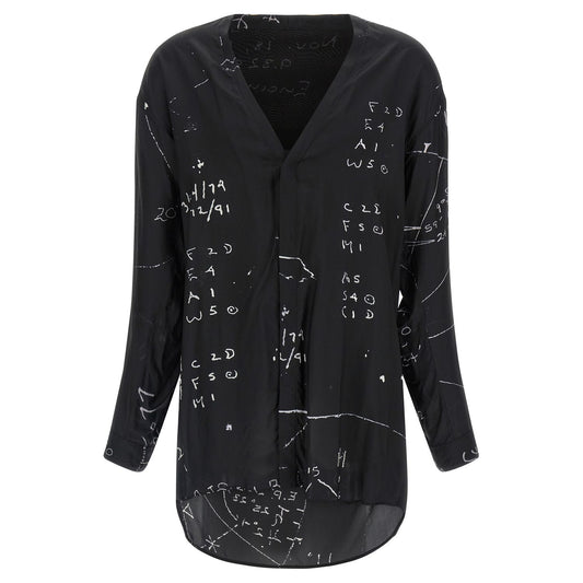 Rick Owens Black Viscose Blouse