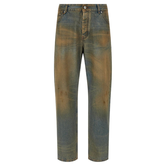 Jacquemus Multicolor Cotton Straight-Leg Jeans