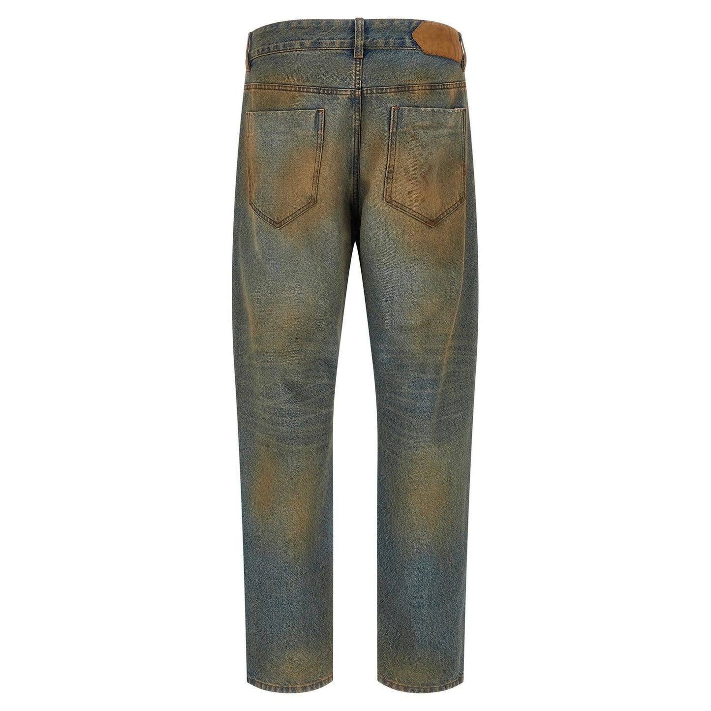 Jacquemus Multicolor Cotton Straight-Leg Jeans