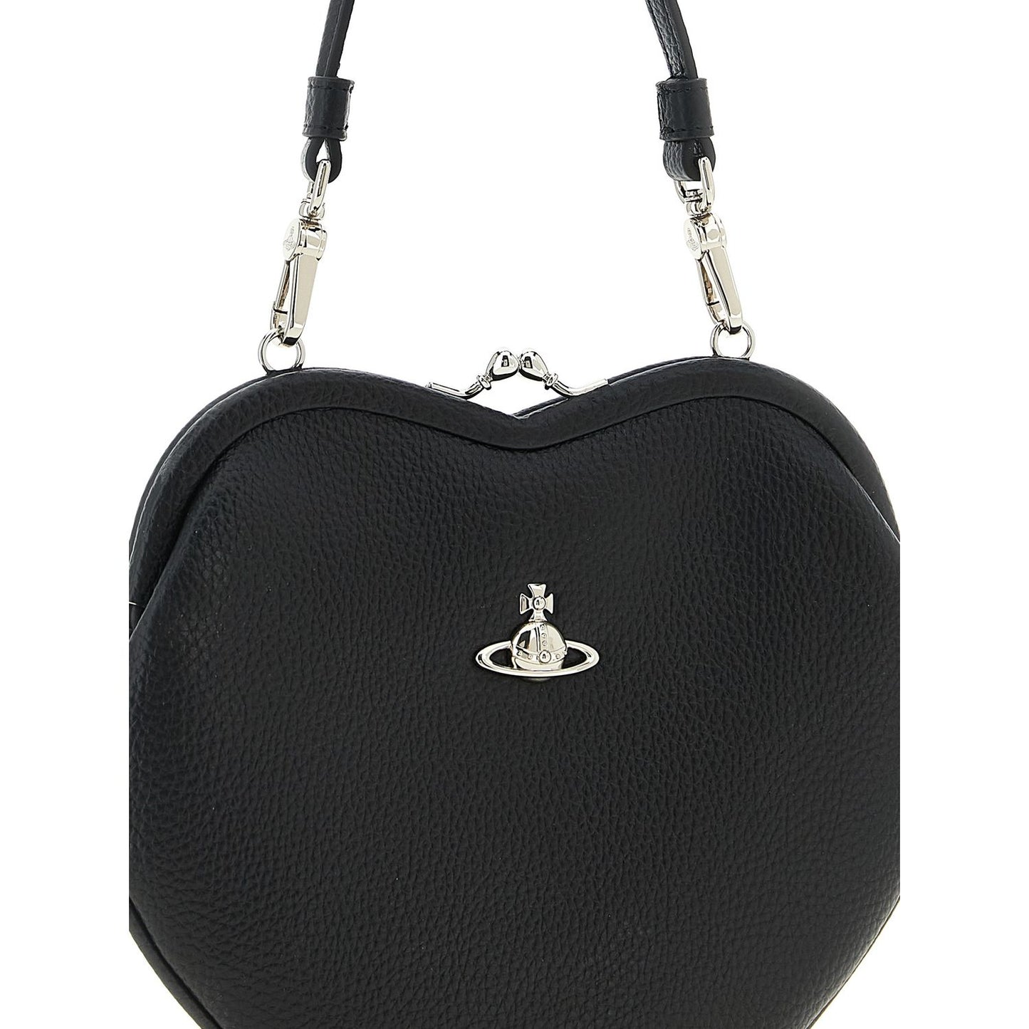 Vivienne Westwood Black Polyethylene Handbag