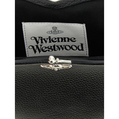 Vivienne Westwood Black Polyethylene Handbag