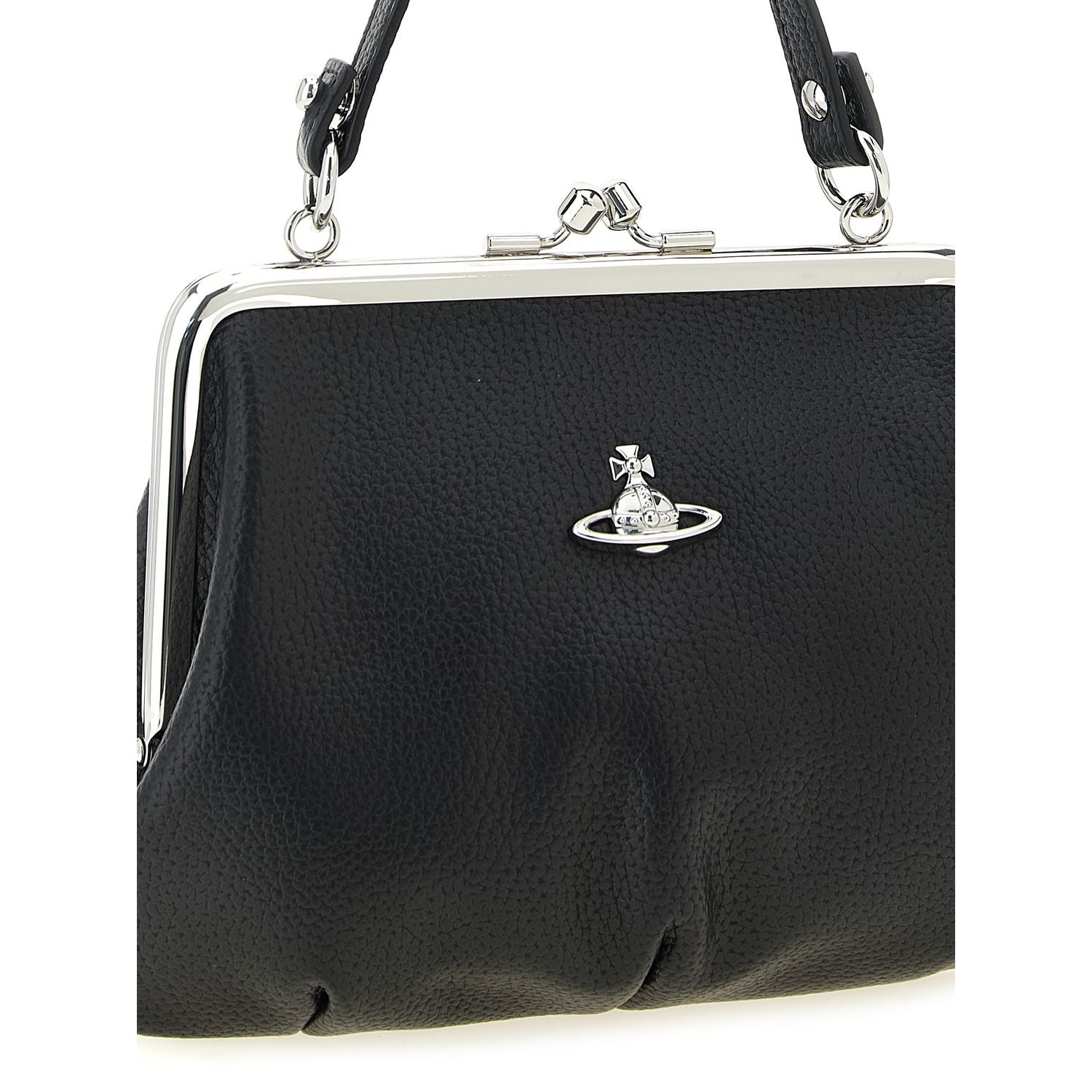 Vivienne Westwood Black Polyethylene Handbag