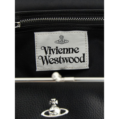 Vivienne Westwood Black Polyethylene Handbag