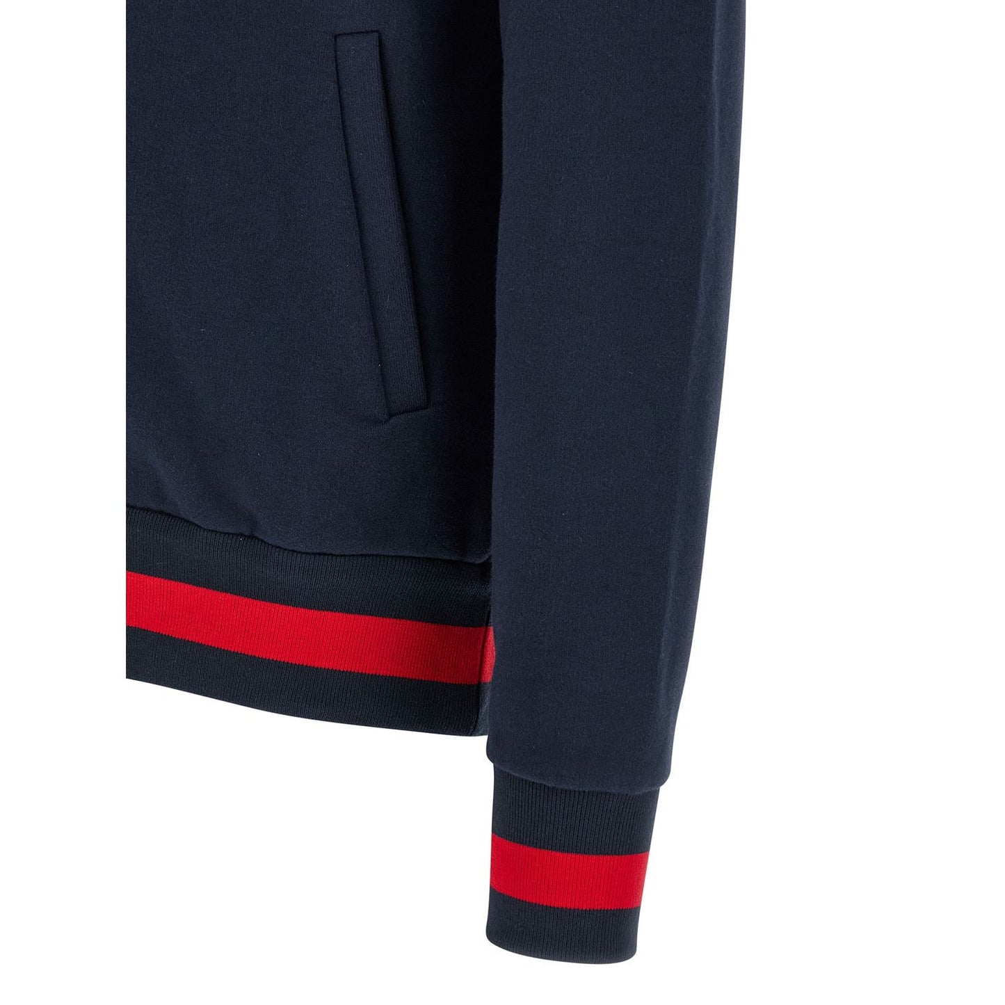Kiton Blue Cotton Sweatsuit