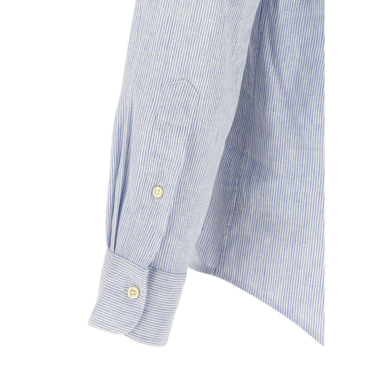 Polo Ralph Lauren Blue Linen Blouse