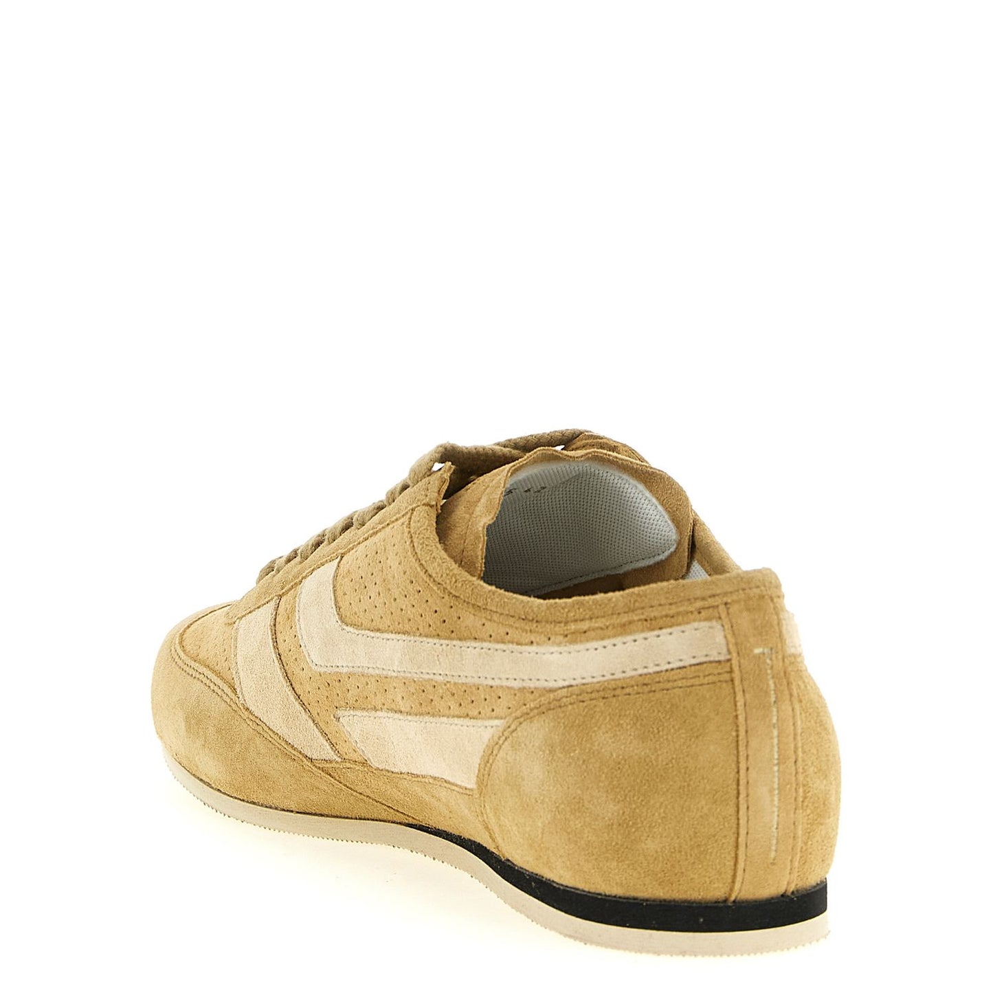 Tom Ford Beige Calfskin Sneakers