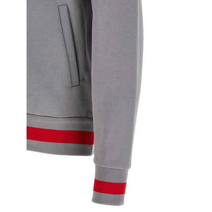 Kiton Gray Cotton Sweatsuit