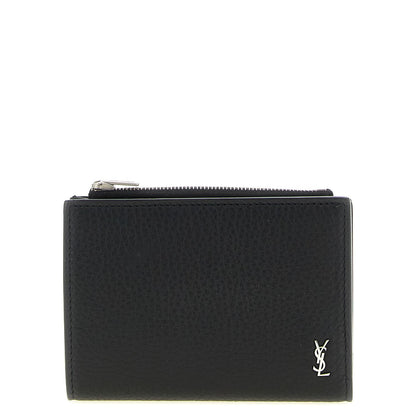 Saint Laurent Black Calfskin Wallet