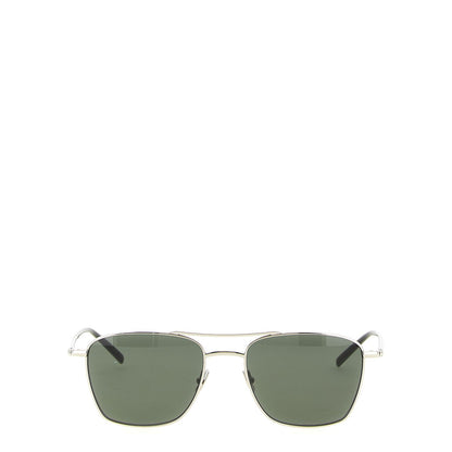 Saint Laurent Silver Acetate Sunglasses