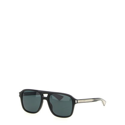 Saint Laurent Black Acetate Sunglasses