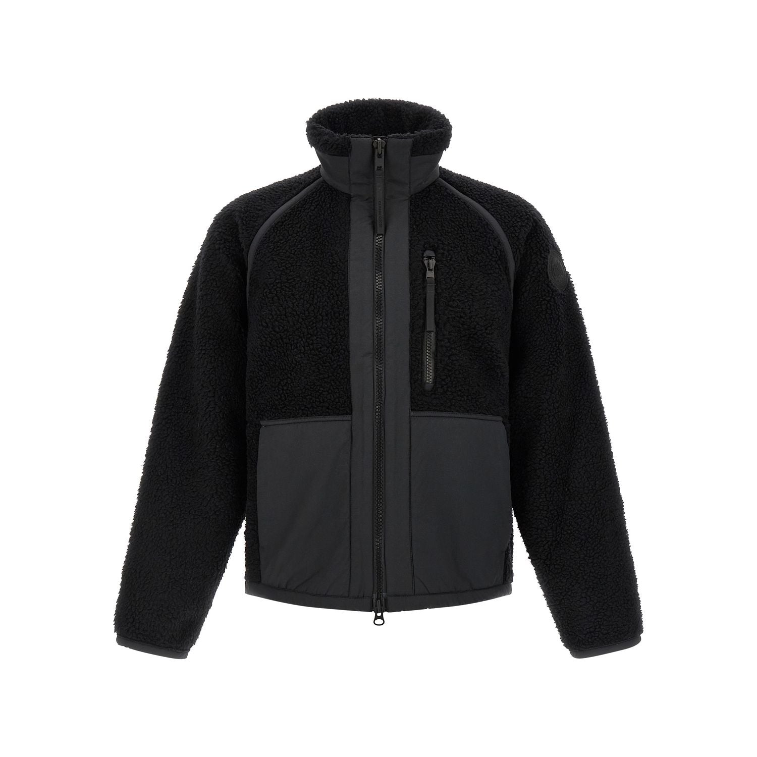 Canada Goose Black Wool Full-Length Jacket