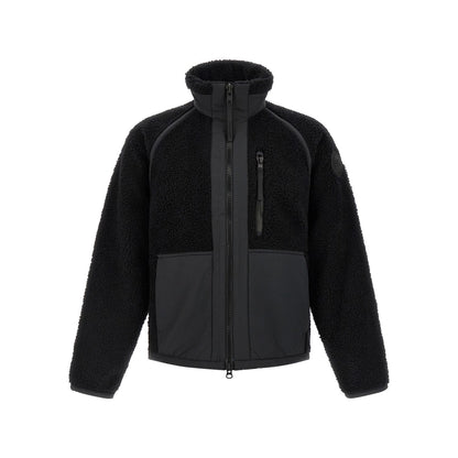 Canada Goose Black Wool Full-Length Jacket