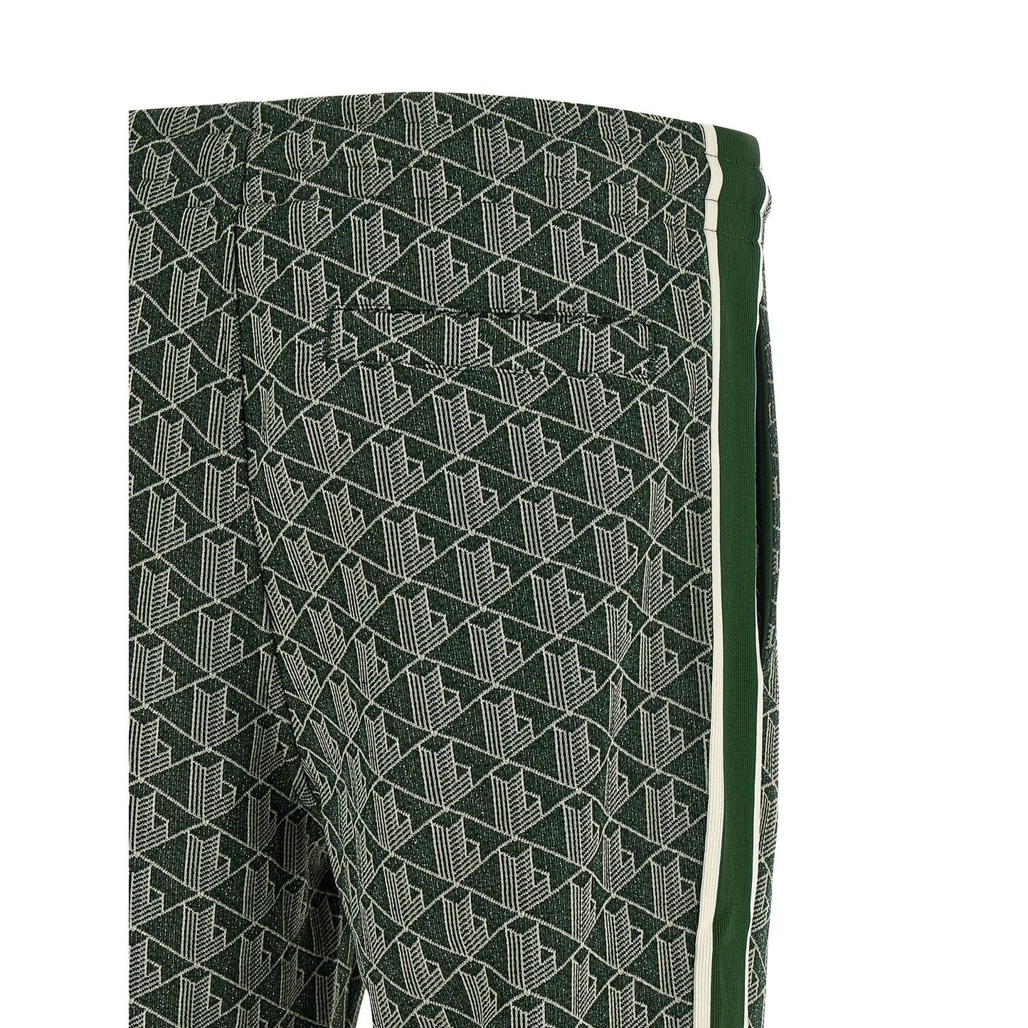 Lacoste Bicolor Polyester Joggers (Workout Pants)