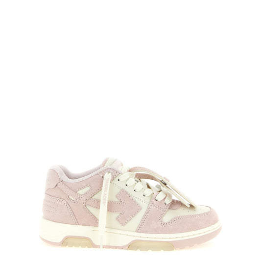 Off-White Multicolor Leather Low Top Sneakers