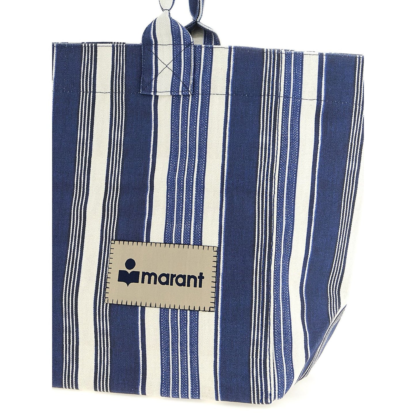 Isabel Marant Blue Cotton Tote Bag