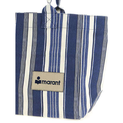 Isabel Marant Blue Cotton Tote Bag
