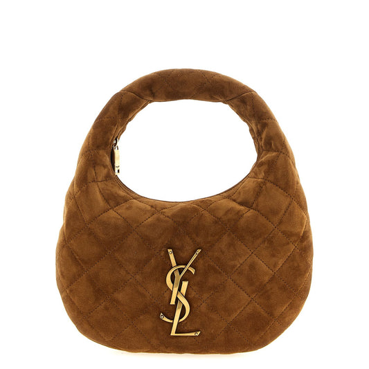 Saint Laurent Brown Calfskin Handbag