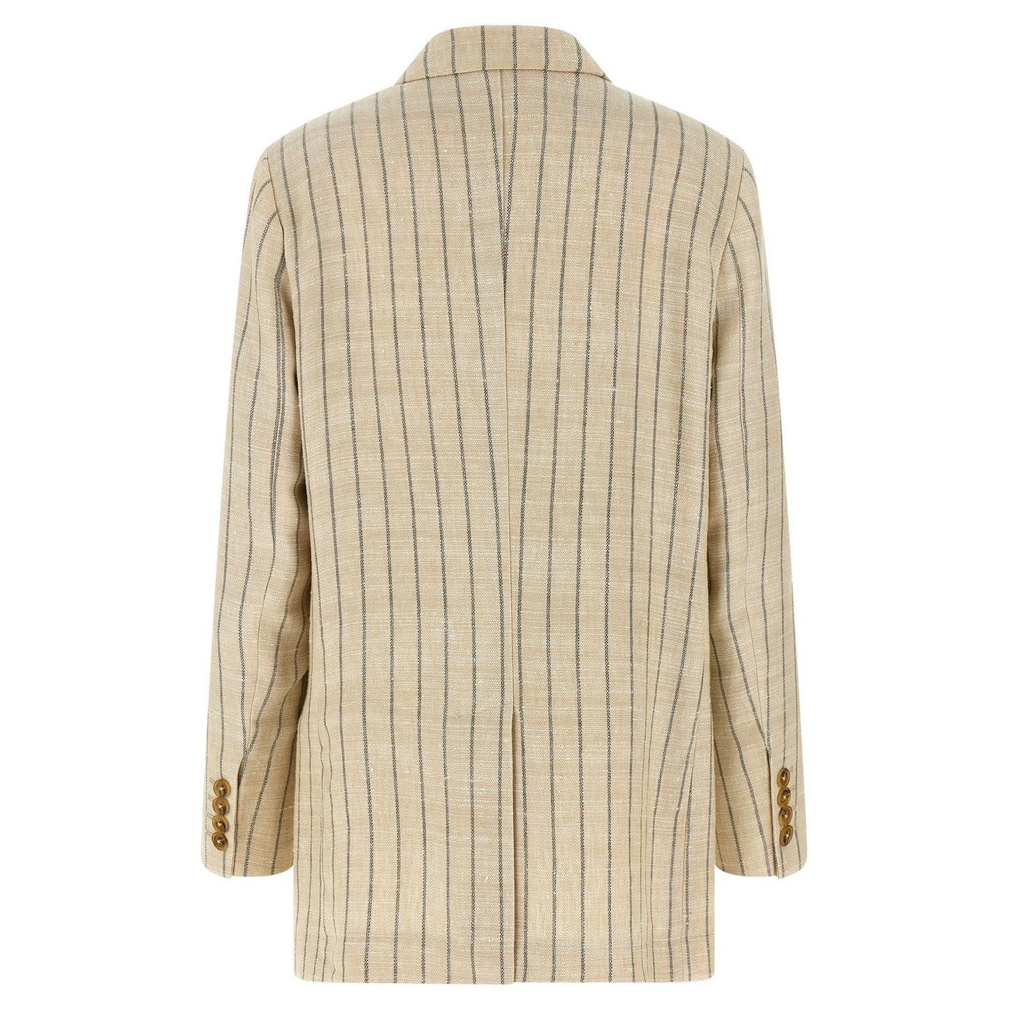 Blazé Milano Beige Cotton Blazer