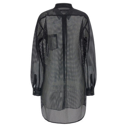Comme Des Garçons Black Polyester Blouse