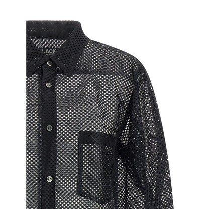 Comme Des Garçons Black Polyester Blouse