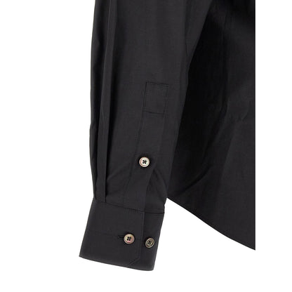 Lemaire Black Cotton Blouse