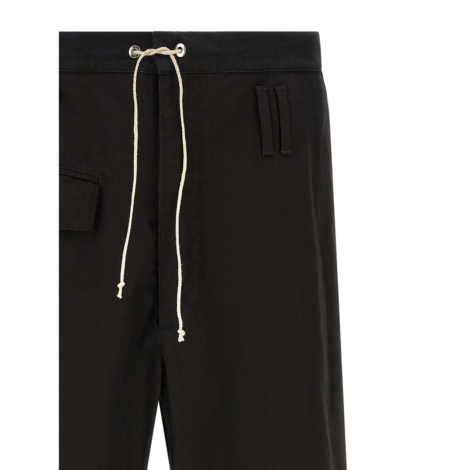 Namacheko Black Cotton Casual Pants