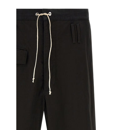 Namacheko Black Cotton Casual Pants