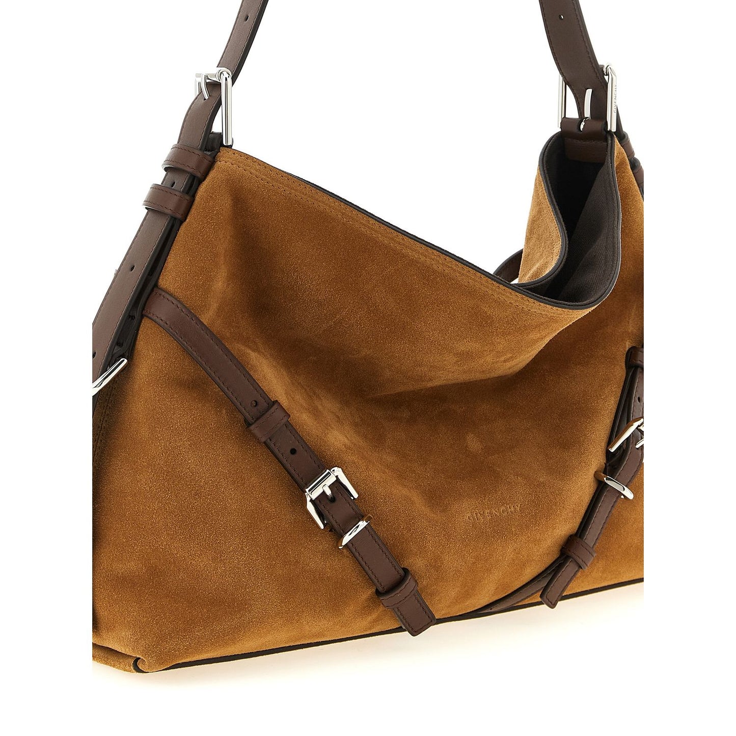 Givenchy Brown Calfskin Shoulder Bag