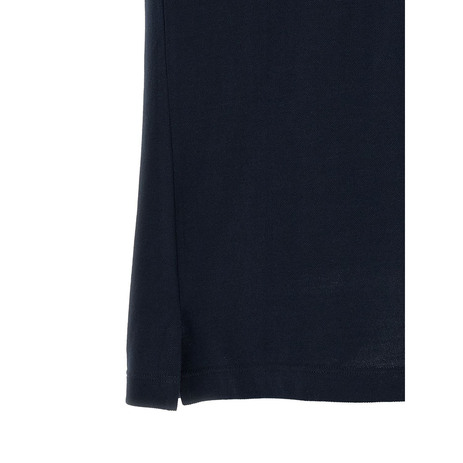 Fendi Blue Cotton Polo Shirt