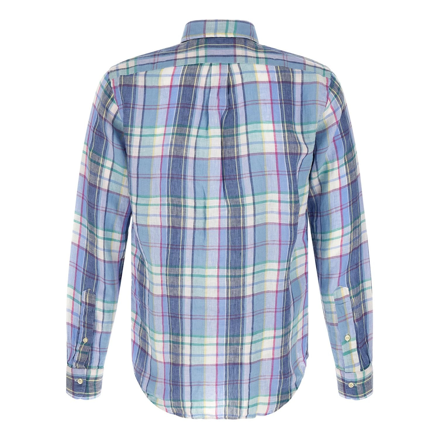 Polo Ralph Lauren Blue Linen Blouse